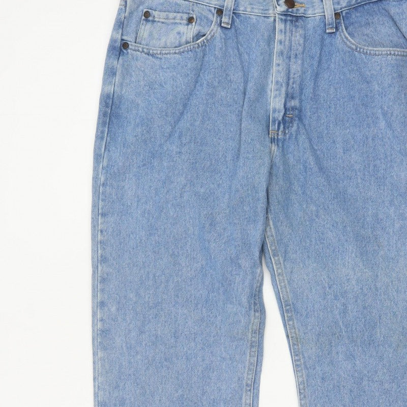 Wrangler Men’s Blue Light Wash 966 Regular Straight Jeans W36 L30