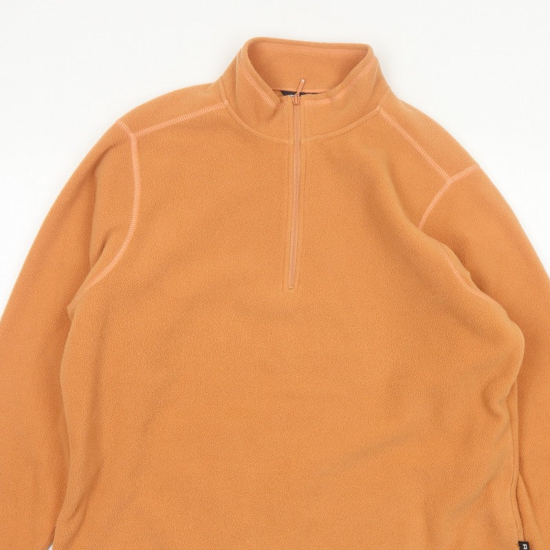 Rohan Women’s Orange L Vital Zip Fleece Pullover Sweatshirt
