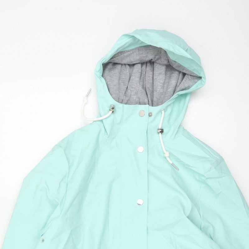 Marks & Spencer Women's Green UK 14 Petite Hooded Rain Jacket