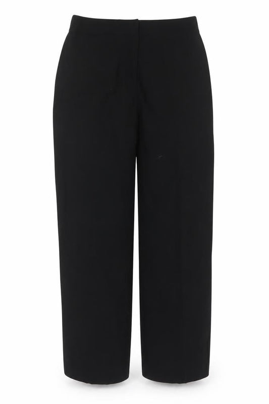 Linea Women’s Black Size 10 Wool Straight Leg Dress Trousers