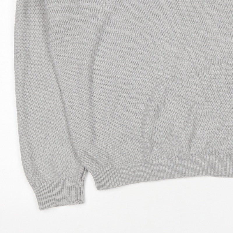 Brave Soul Women Grey M Crew Neck Knit Pullover Jumper