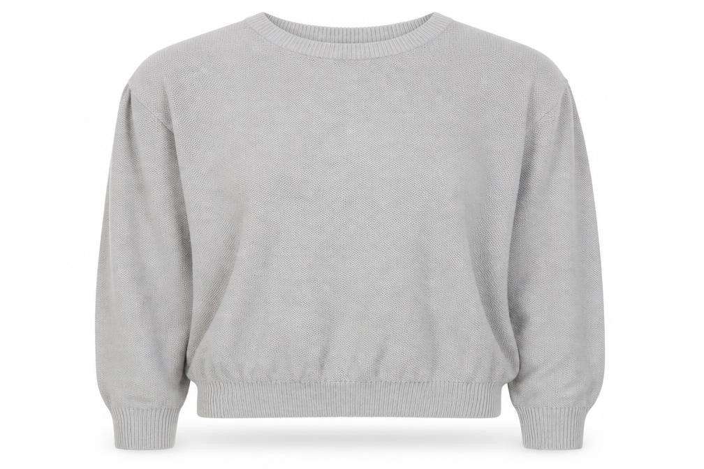 Brave Soul Women Grey M Crew Neck Knit Pullover Jumper