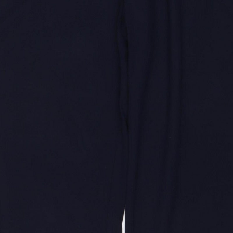 M&S Women’s Blue Size 16 Tailored Straight Leg Work Trousers