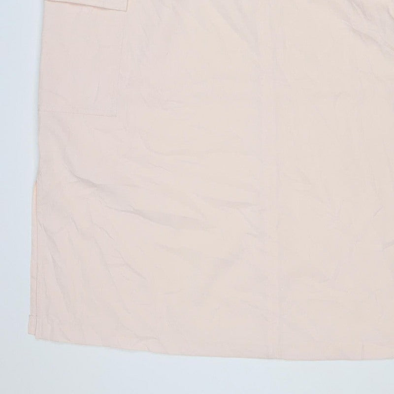 Marks and Spencer Women Pink UK 18 Cargo Midi Drawstring Skirt