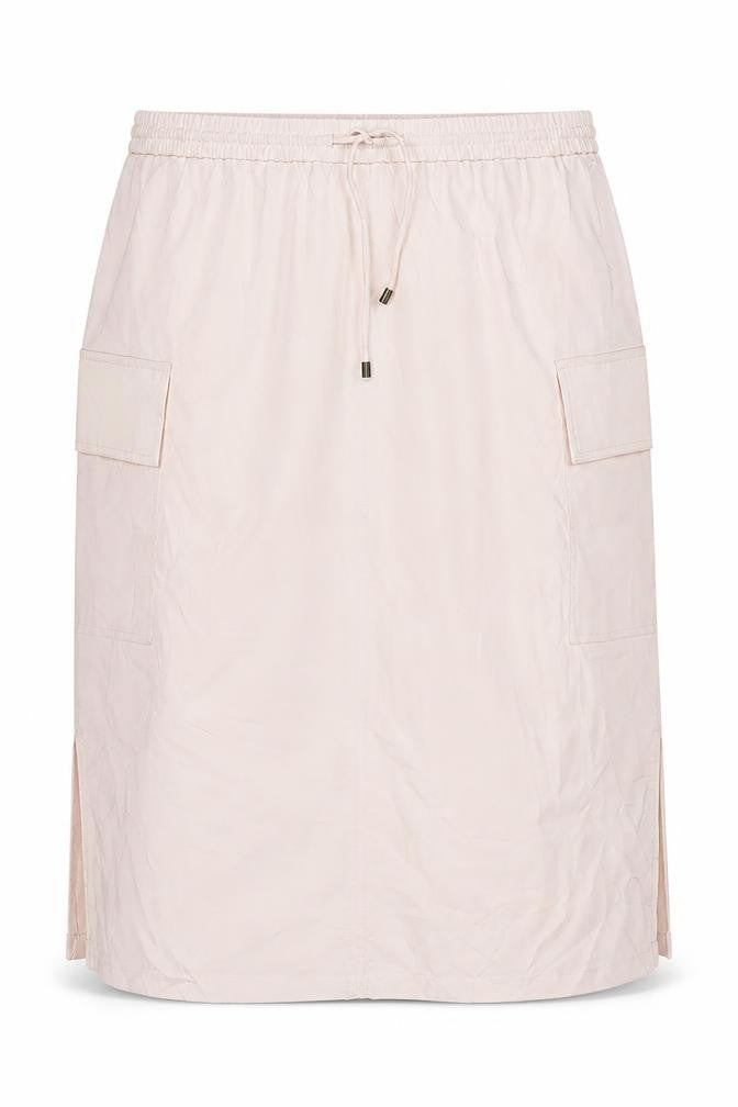 Marks and Spencer Women Pink UK 18 Cargo Midi Drawstring Skirt