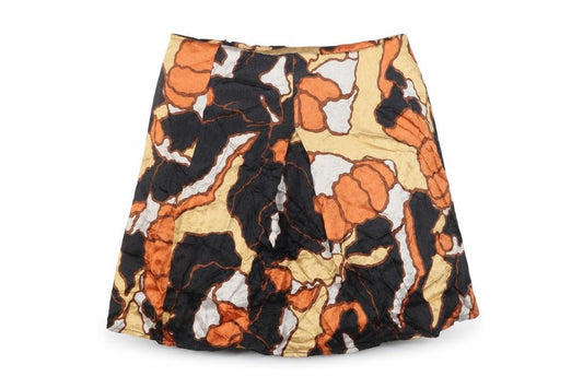 Finery Women’s Multicoloured UK 10 Floral A-Line Mini Skirt Satin-Look