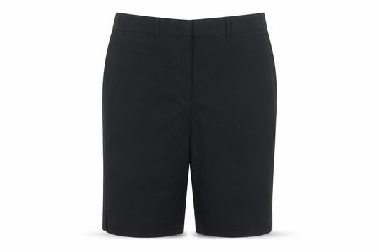 Marks and Spencer Women Black Size 12 Bermuda Tailored Work Shorts