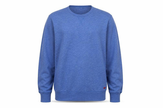 Levi's Men's Blue M Regular Fit Crew Neck Fleece Sweatshirt