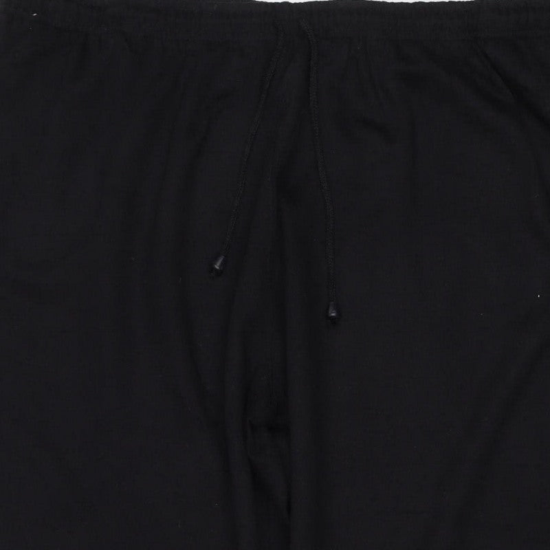 Pegasus Men’s Black 3XL Jogger Sweatpants Drawstring Cotton Blend