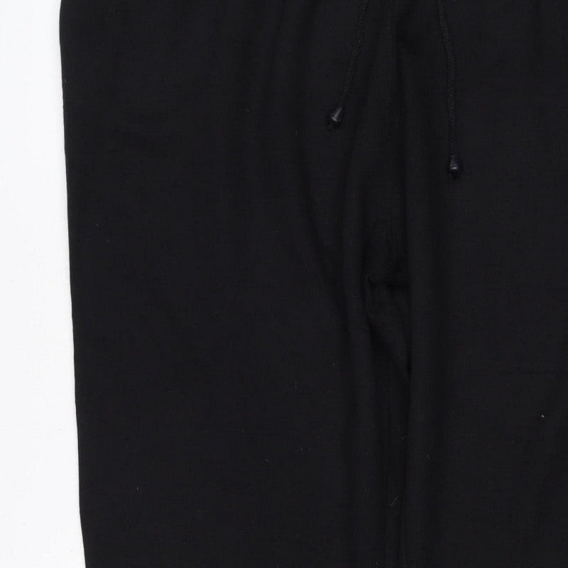 Pegasus Men’s Black 3XL Jogger Sweatpants Drawstring Cotton Blend