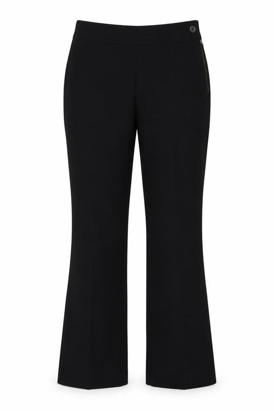 Principles Ben de Lisi Women Black Petite 10 Straight Dress Trousers