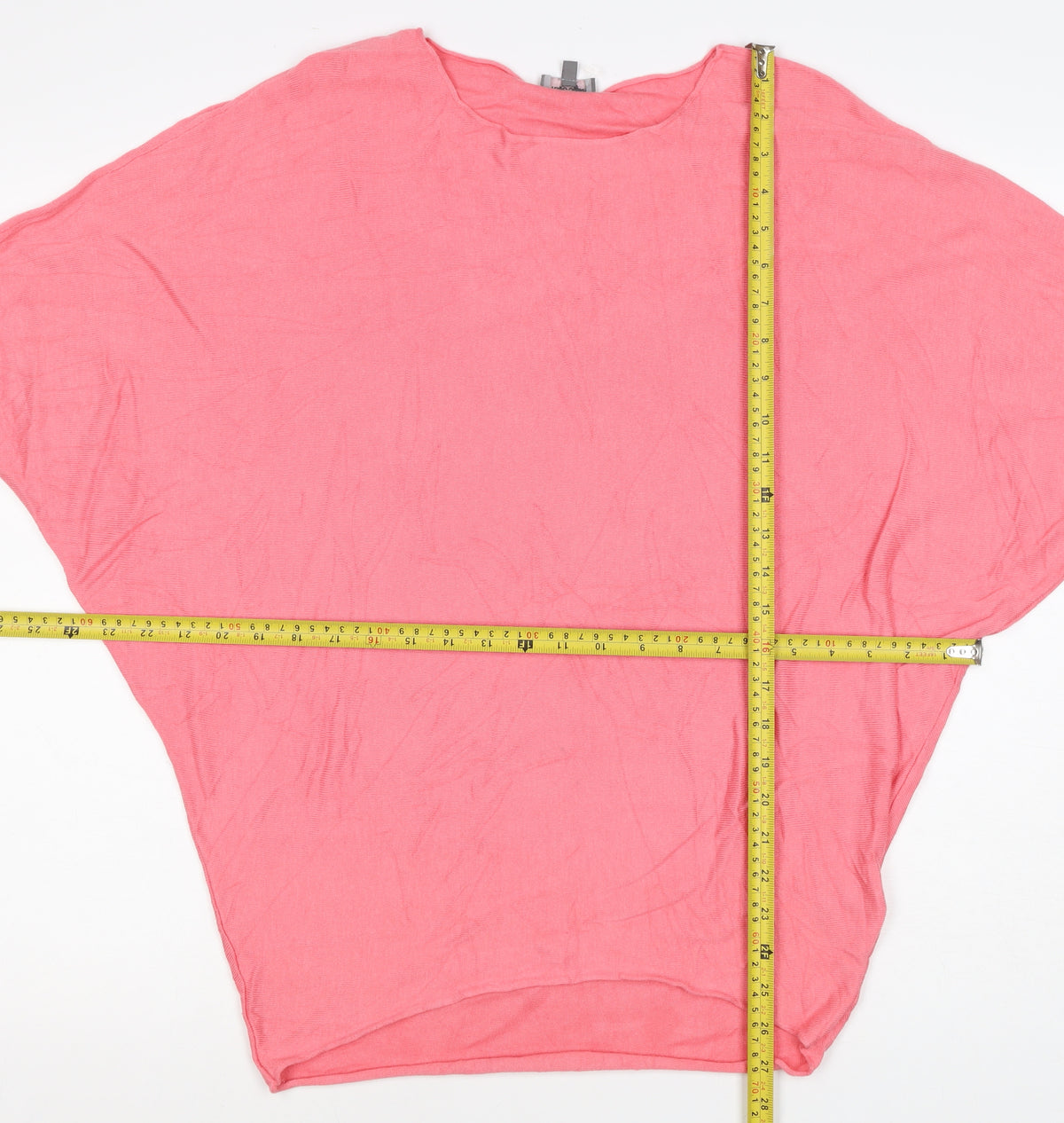 Phase Eight Women Pink S Relaxed Dolman Sleeve Knit Blouse
