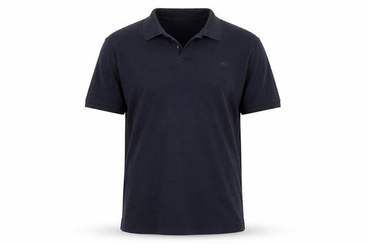 Calvin Klein Jeans Men’s Black 3XL Cotton Logo Polo Shirt