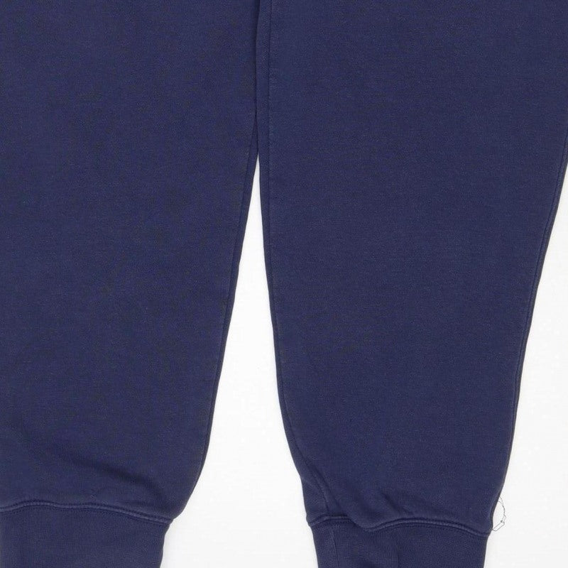 Nike Men’s Blue M Jogger Sweatpants Elastic Waist Pockets Logo