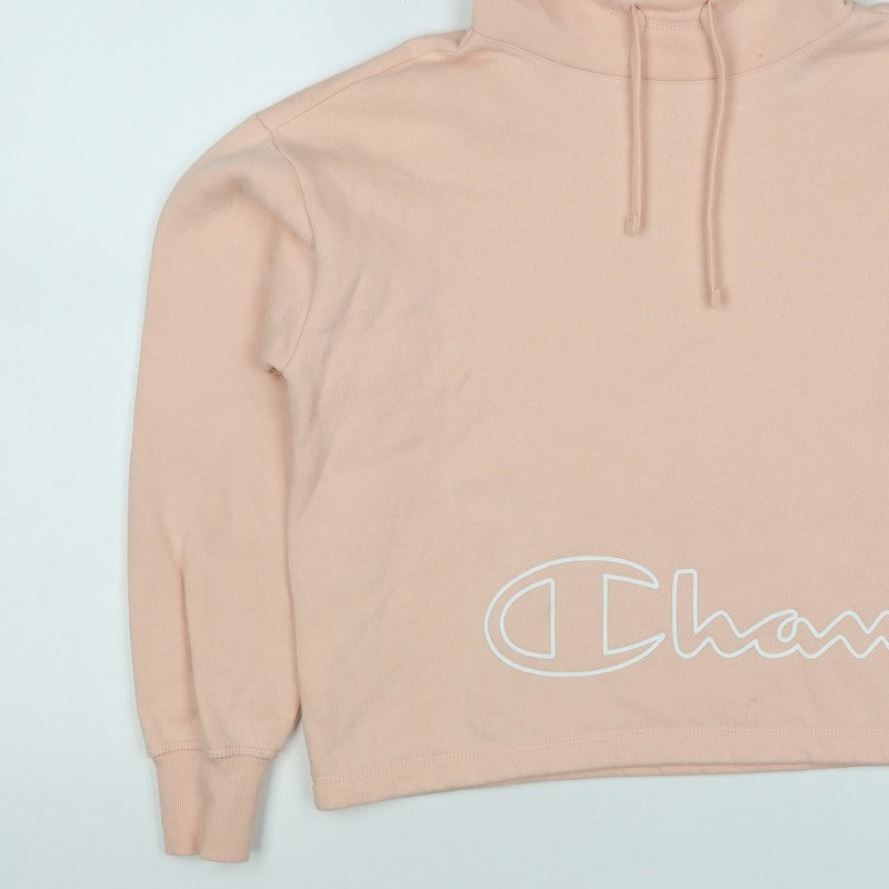 Champion Women’s Pink Small Pullover Logo Hoodie