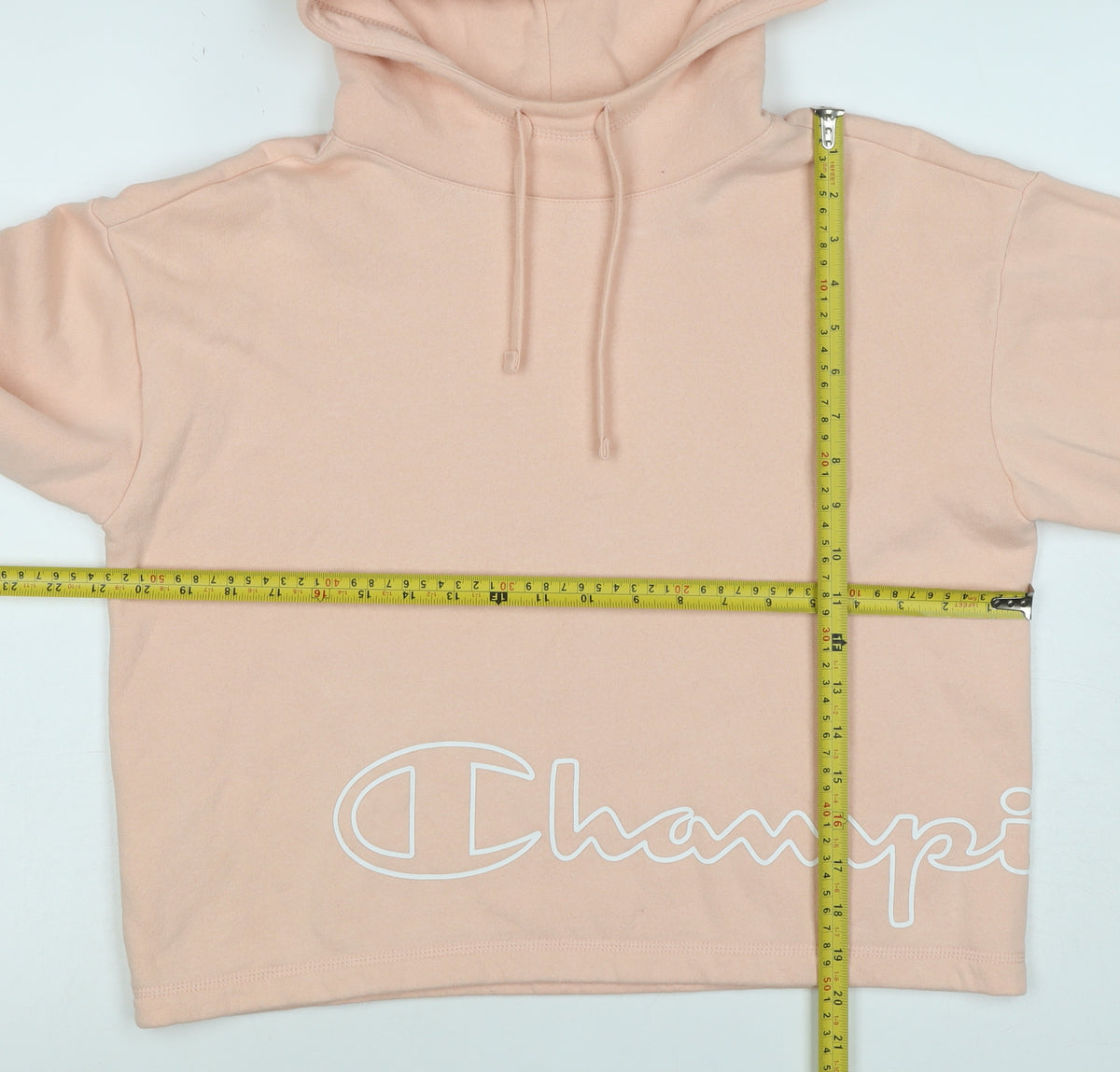 Champion Women’s Pink Small Pullover Logo Hoodie