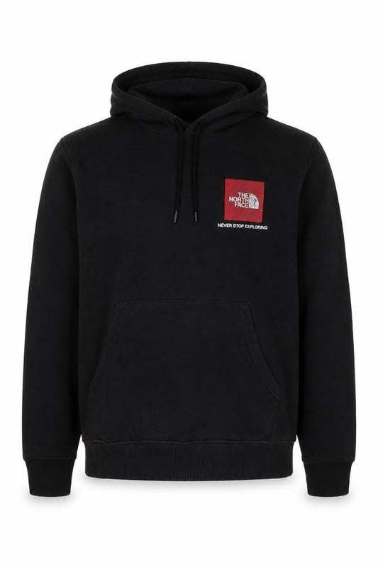 The North Face Men’s Black M Pullover Hoodie Logo Graphic Pocket