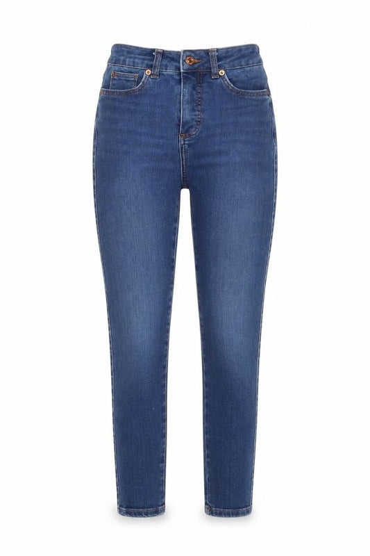 New Look Women’s Blue UK 8 Super Skinny Stretch Denim Jeans