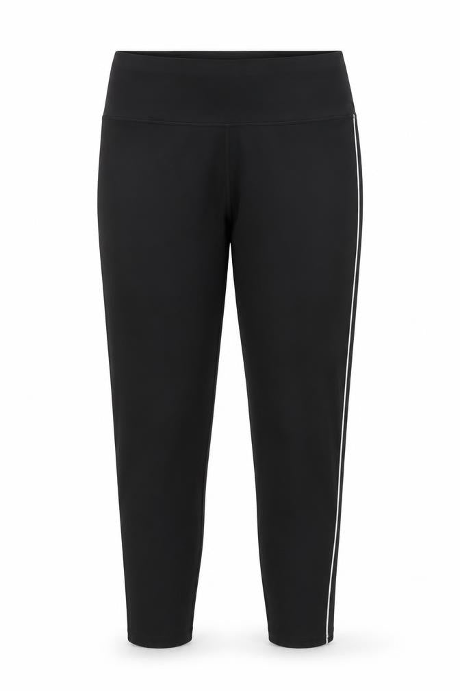 Marks and Spencer Women Black Size 20 Goodmove Side Stripe Leggings