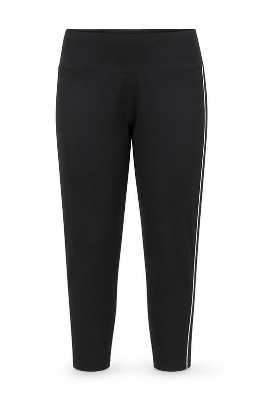 Marks and Spencer Women Black Size 20 Goodmove Side Stripe Leggings