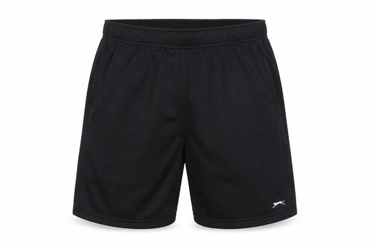 Slazenger Men's Black 4XL Athletic Gym Training Shorts Elastic Waist
