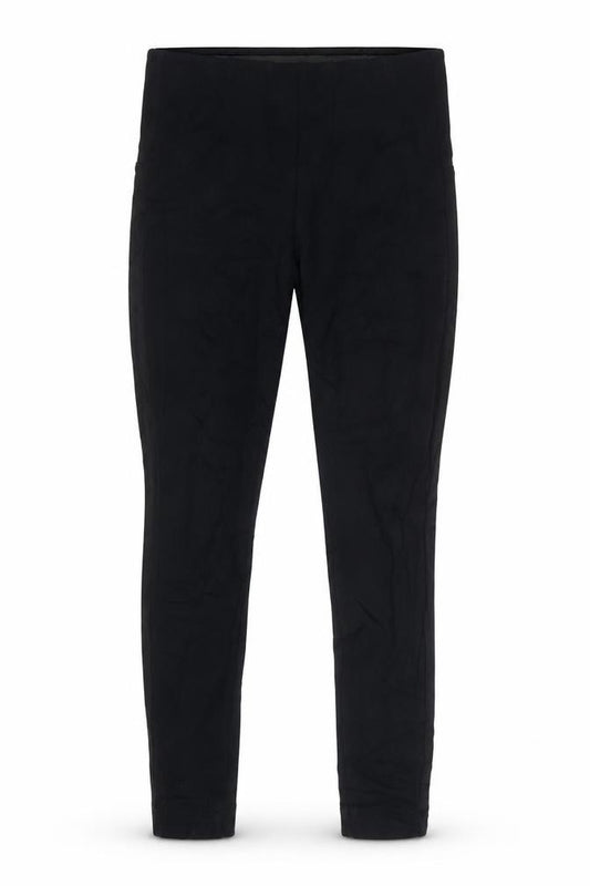 Marks & Spencer Women Black UK 8 Short High Rise Stretch Leggings