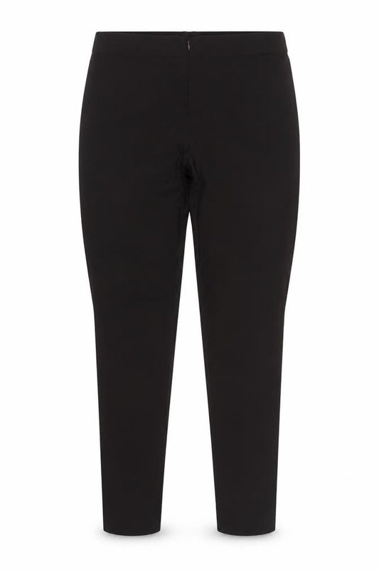 Lauren Vidal Women’s Black UK 14 Slim Skinny Stretch Trousers
