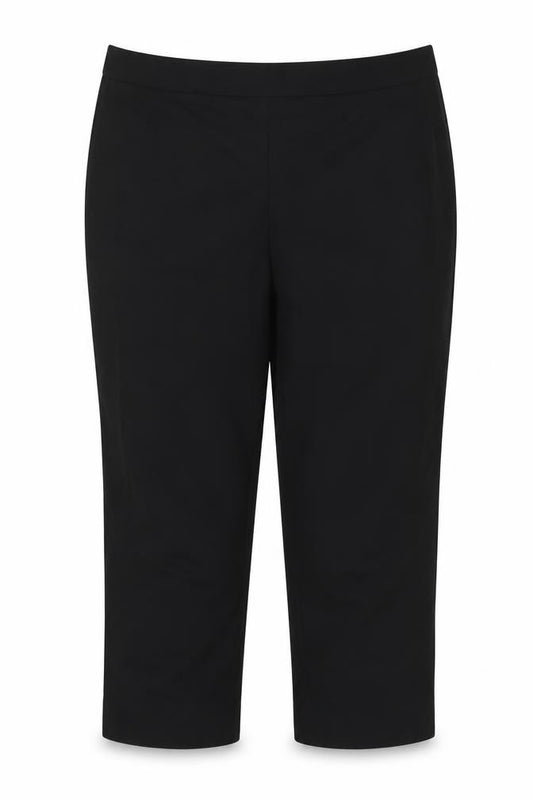 Jaeger Women Black UK 16 Wool Tailored Tapered Dress Trousers