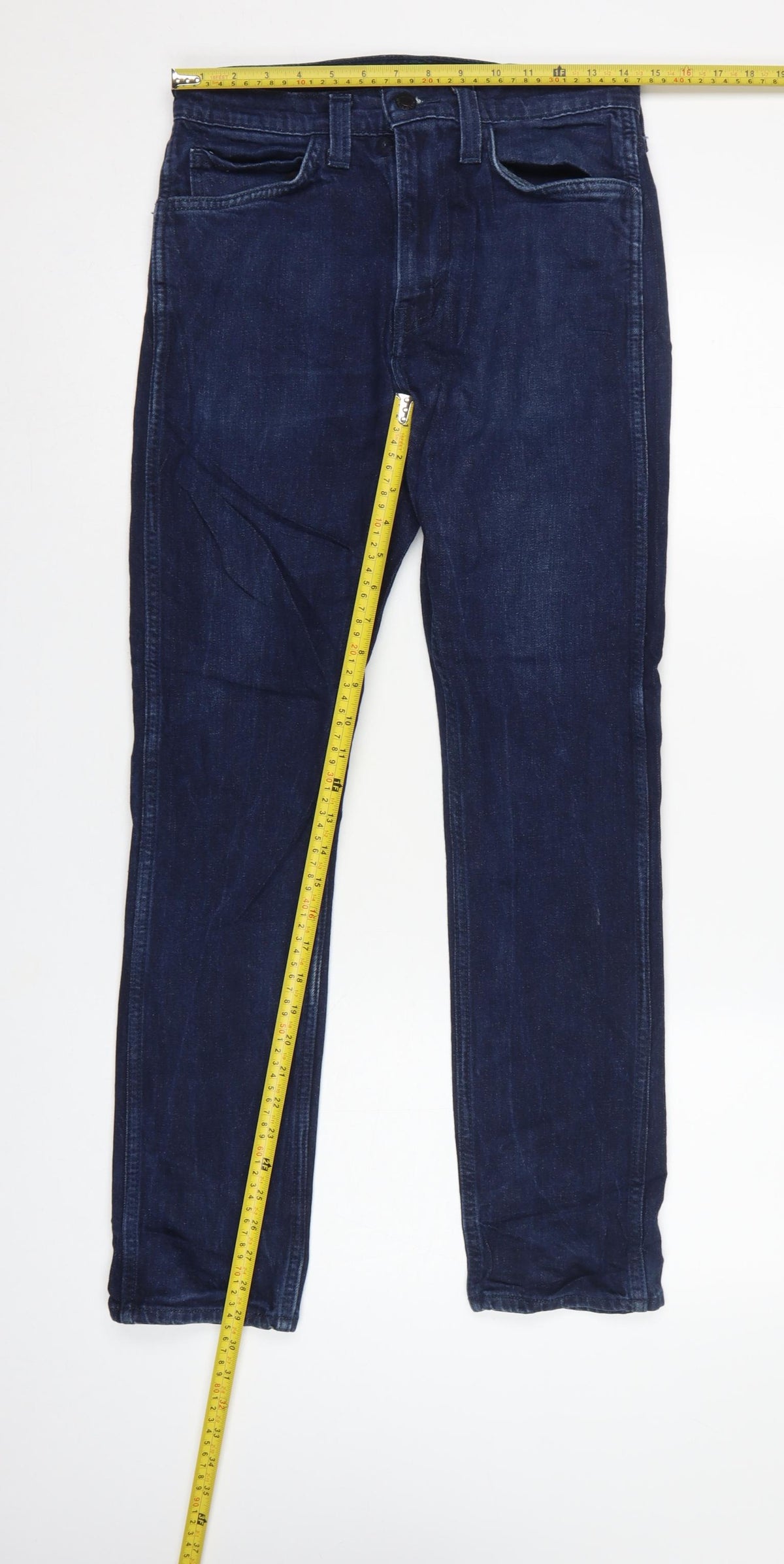 Levi's 505C Men's Dark Blue Straight Jeans W30 L30 Regular Fit