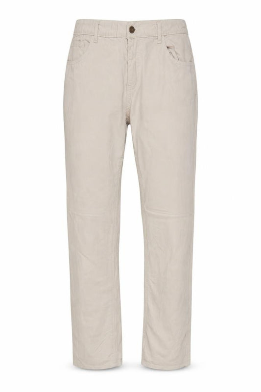 BAM Women’s Beige Bamboo Chino Trousers Size 34R Straight Leg