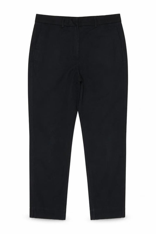 M&S Autograph Women’s Black Size 16 Long Slim Tapered Dress Trousers