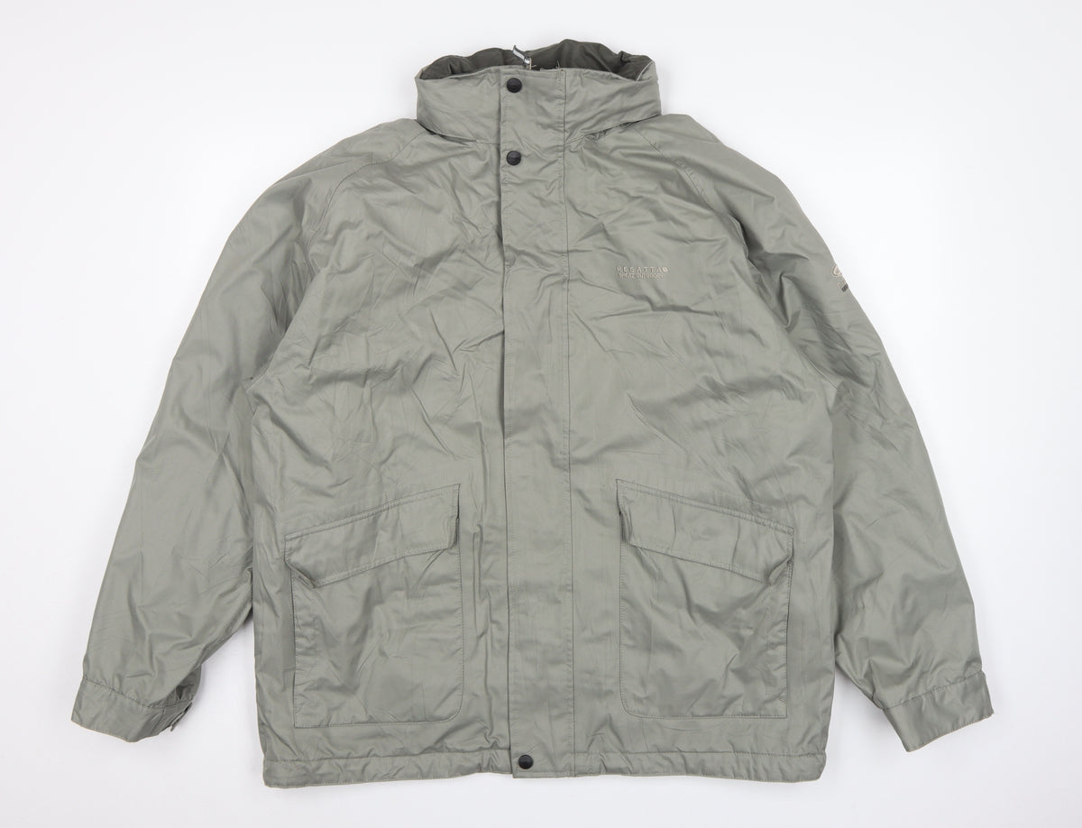 Regatta Men's Grey XL 44in Waterproof Hydrafort Jacket