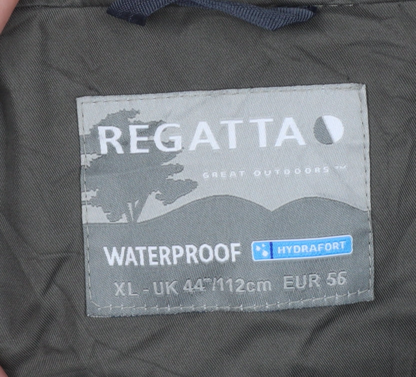 Regatta Men's Grey XL 44in Waterproof Hydrafort Jacket