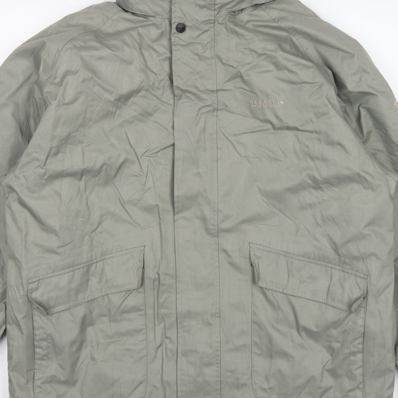 Regatta Men's Grey XL 44in Waterproof Hydrafort Jacket
