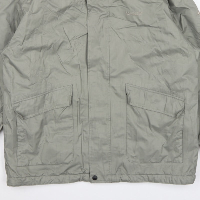 Regatta Men's Grey XL 44in Waterproof Hydrafort Jacket
