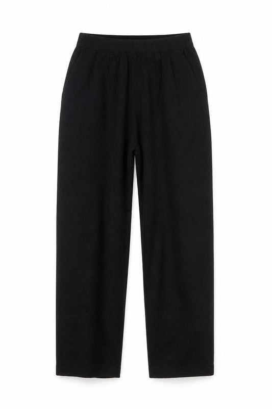 St. John Women’s Black UK 8 Wool Blend Knit Tapered Trousers