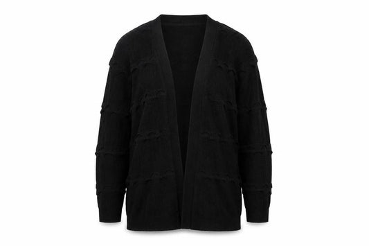 Marks & Spencer Per Una Women’s Black Size 10 Textured Knit Cardigan