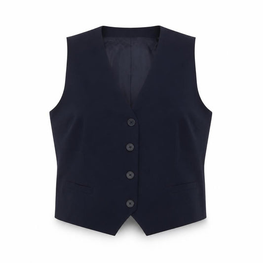 Marks and Spencer Women’s Blue Size 18 Tailored Lined Suit Waistcoat
