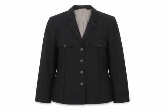 Next Women’s Black UK 14 Wool Blend Tailored Five Button Blazer