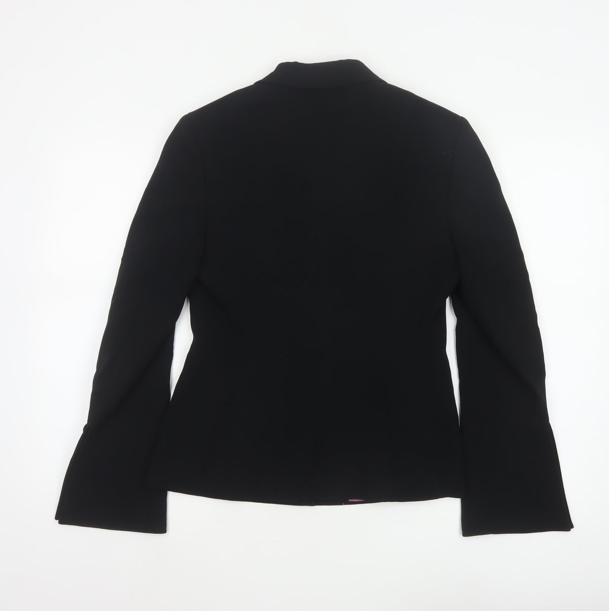 Linea Women’s Black Size 10 Tailored 3 Button Lined Blazer Jacket