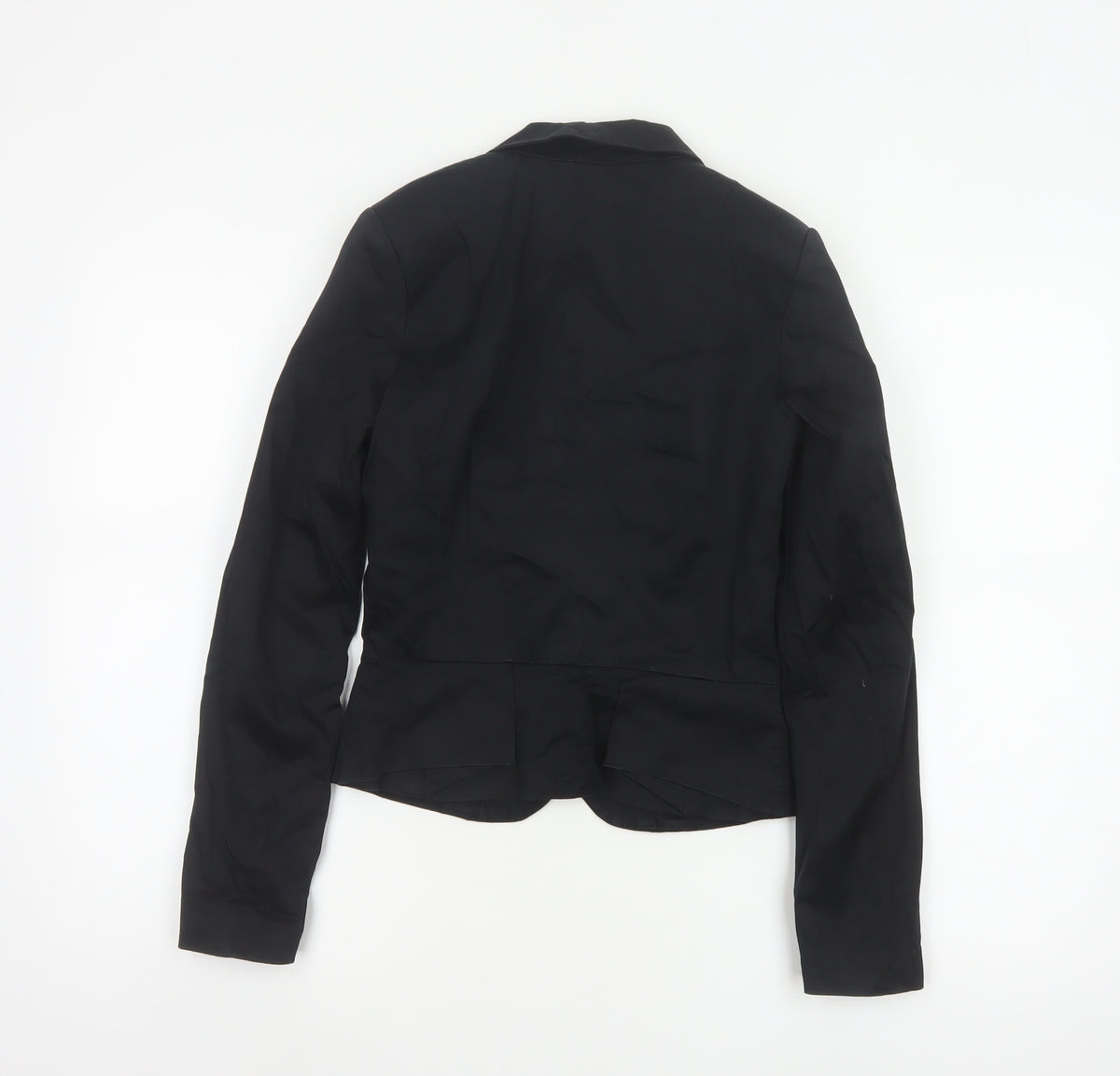 H&M Women’s Black UK 4 Slim Tailored One Button Blazer