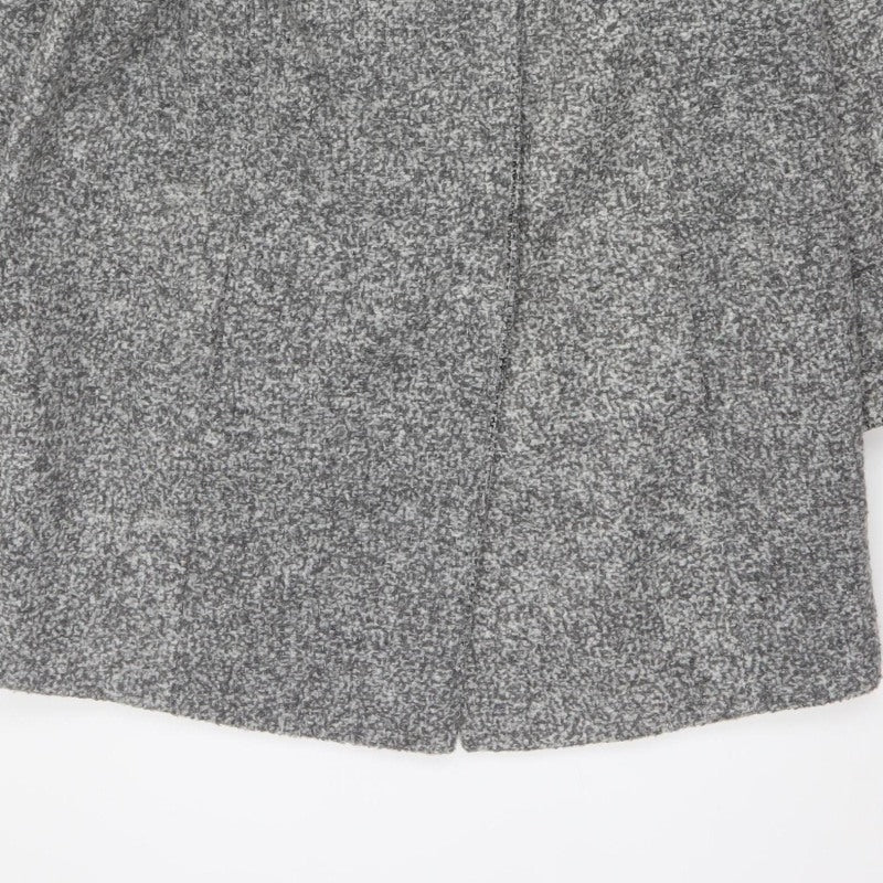 The Collection Debenhams Women's Grey UK 18 Overcoat Collared