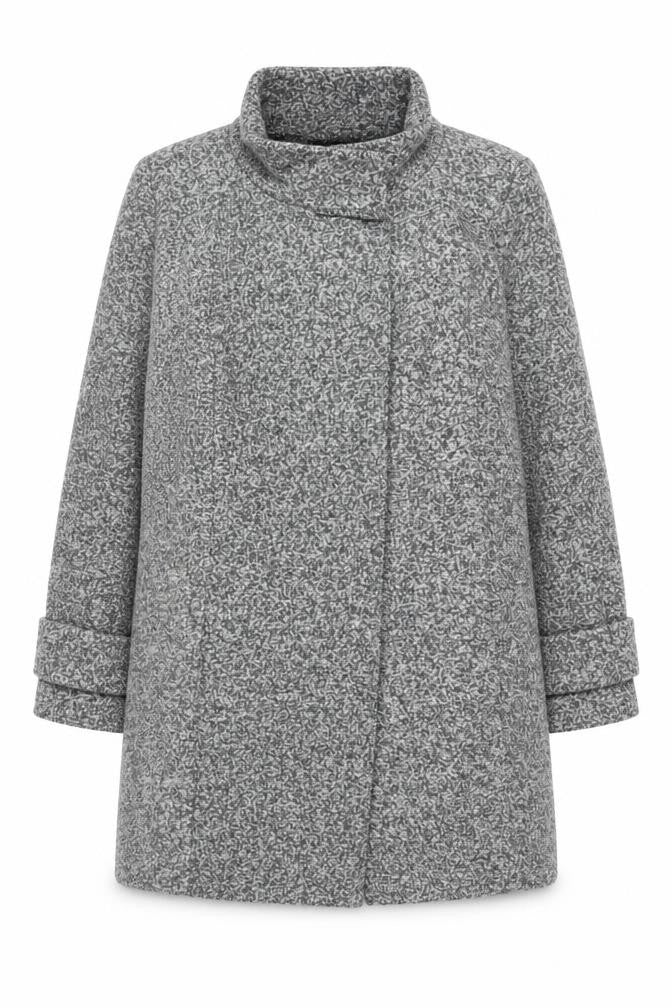 The Collection Debenhams Women's Grey UK 18 Overcoat Collared