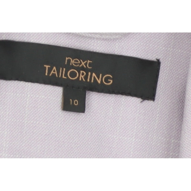 Next Women Pink UK 10 Tailored Single-Breasted Lined Blazer