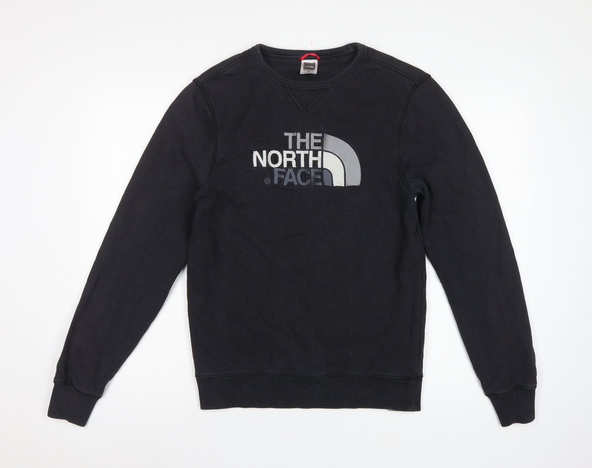 The North Face Men’s Black S Logo Graphic Crew Neck Sweatshirt