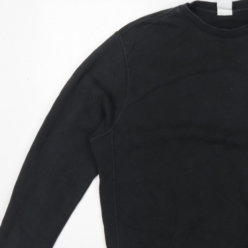 Nike Men’s Black M Graphic Print Fleece Pullover Sweatshirt