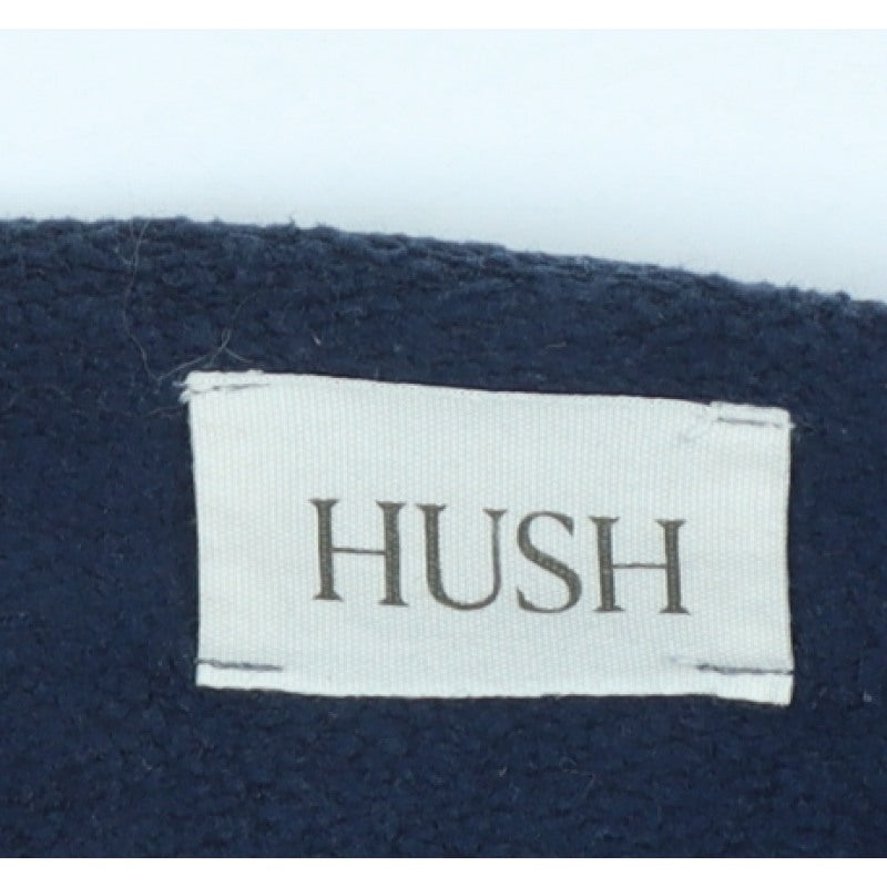 Hush Women’s Navy Blue XS Crew Neck Relaxed Pullover Sweatshirt