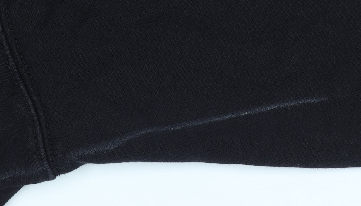 Weekday Women’s Black M Pullover Hoodie Hooded Kangaroo Pocket