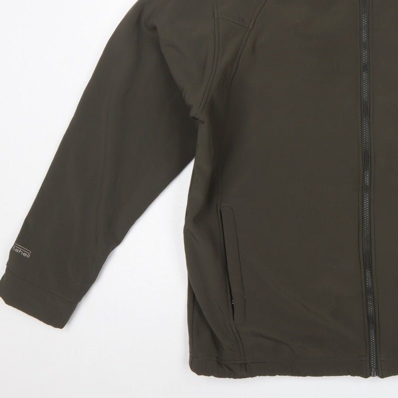 Regatta Men's Green XL 44in Softshell Wind Resistant Full Zip Jacket