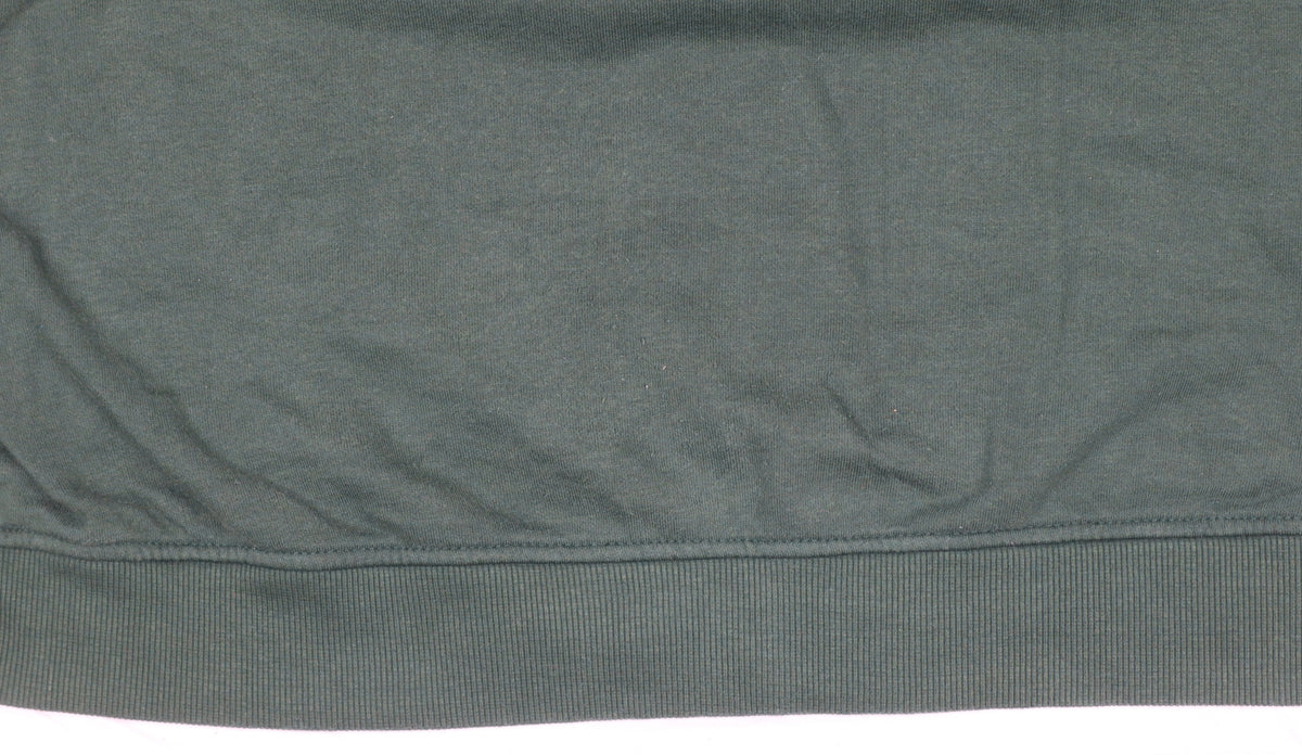 Threadbare Men’s Green 2XL Regular Fit Layered Crew Neck Sweatshirt